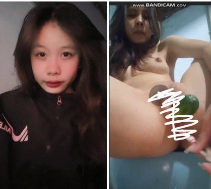 Đưa bướm non ăn dưa chuột