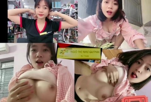 Video 18+ nhân viên TGDD Ngô Thị Như Quỳnh thăm sếp và thực hành cách nhún