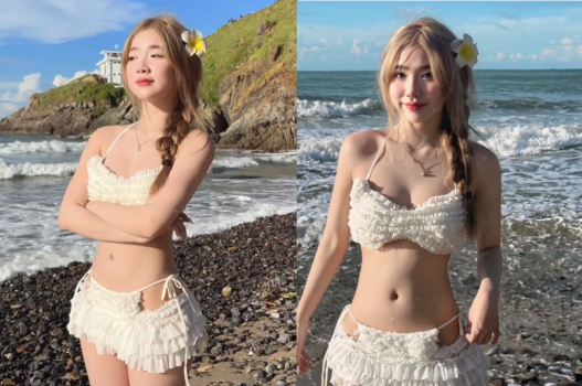 Video nóng cô gái xinh đẹp Ngọc Diễm khoe dáng đẹp
