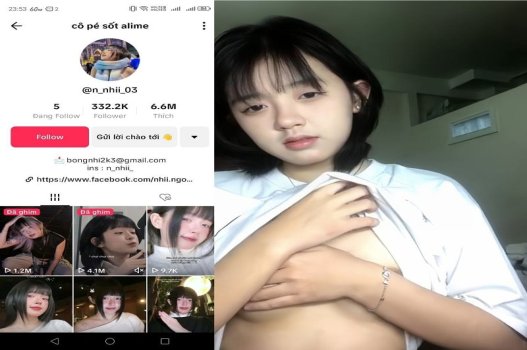 Video rò rỉ lộ clip sex của Ngọc Nhi tiktoker