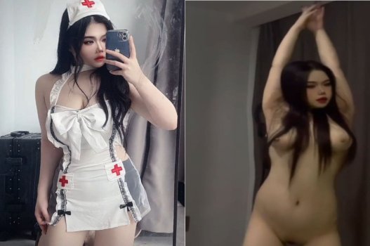 Y tá vú bự chăm sóc người mắc bệnh đêm khuya