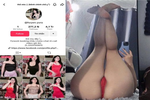 Thanh Vy nhảy nhót trên cái cặc dài